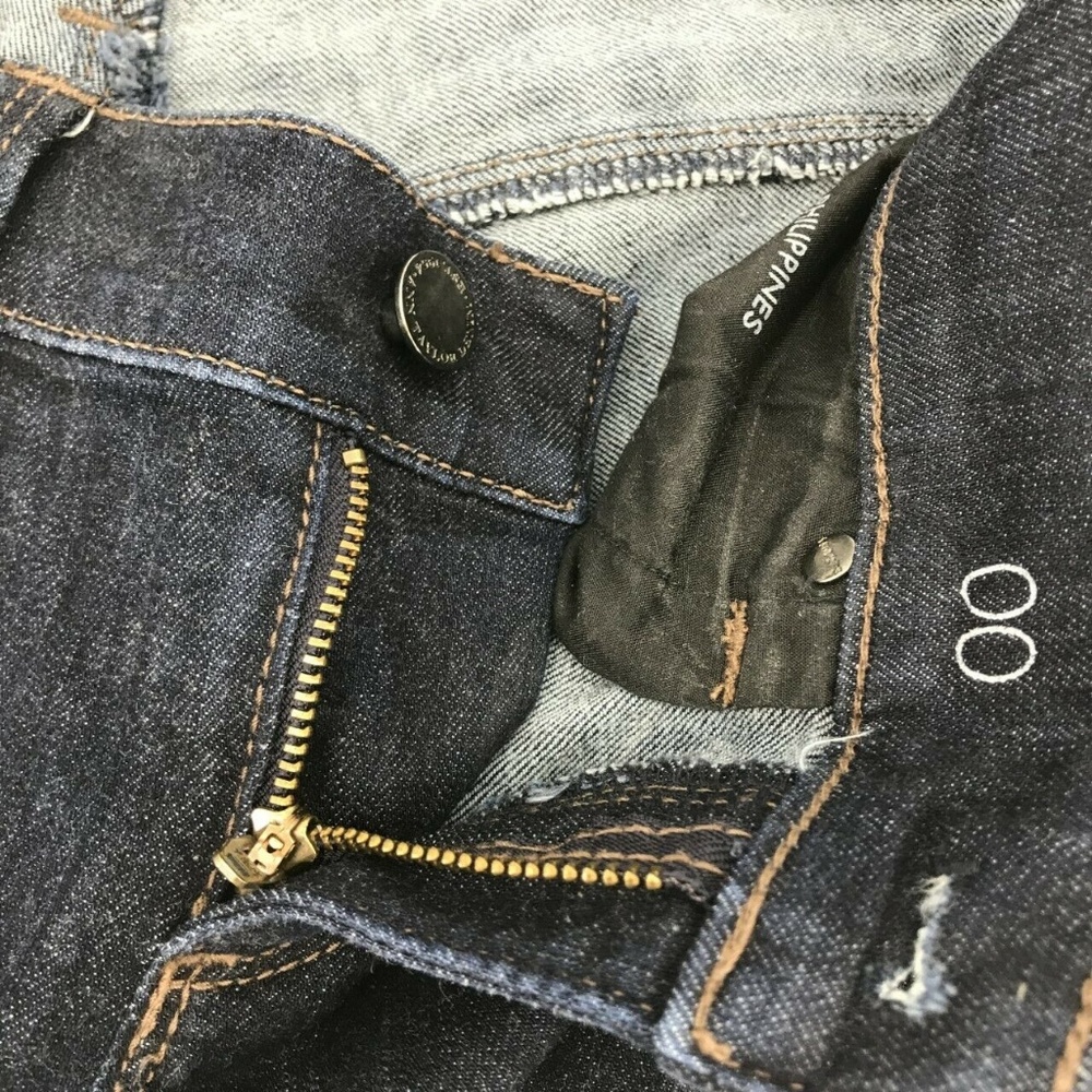 Ann Taylor Modern Fit Boot Cut Jeans Size 00 NWOT - Picture 3 of 6